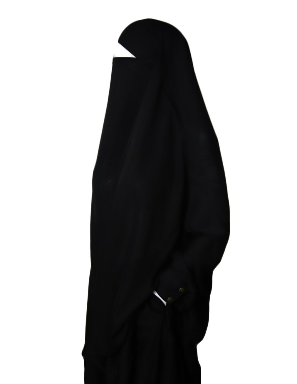 black 2 piece jilbab