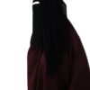 short two layer niqab