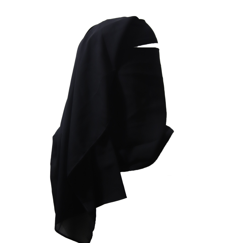 Short Two Layer Niqab